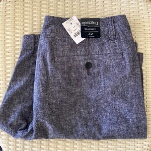 J. Crew Mercantile Gramercy 9” Chambray Shorts